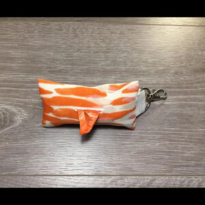 Dog Waste Bag Dispenser Multicolored Pattern